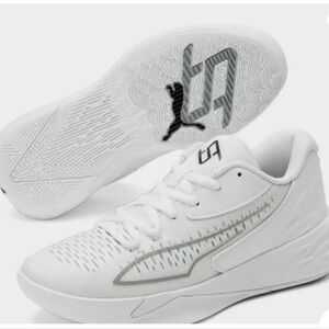 PUMA Womens Stewie 1 Team Basketball Sneakers Shoes - White